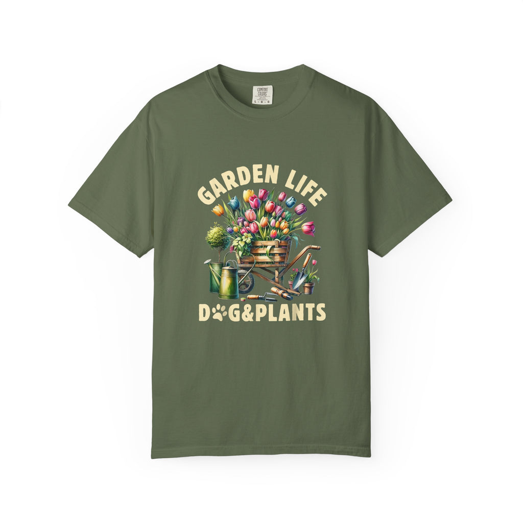 Garden Life Dog & Plants T-shirt