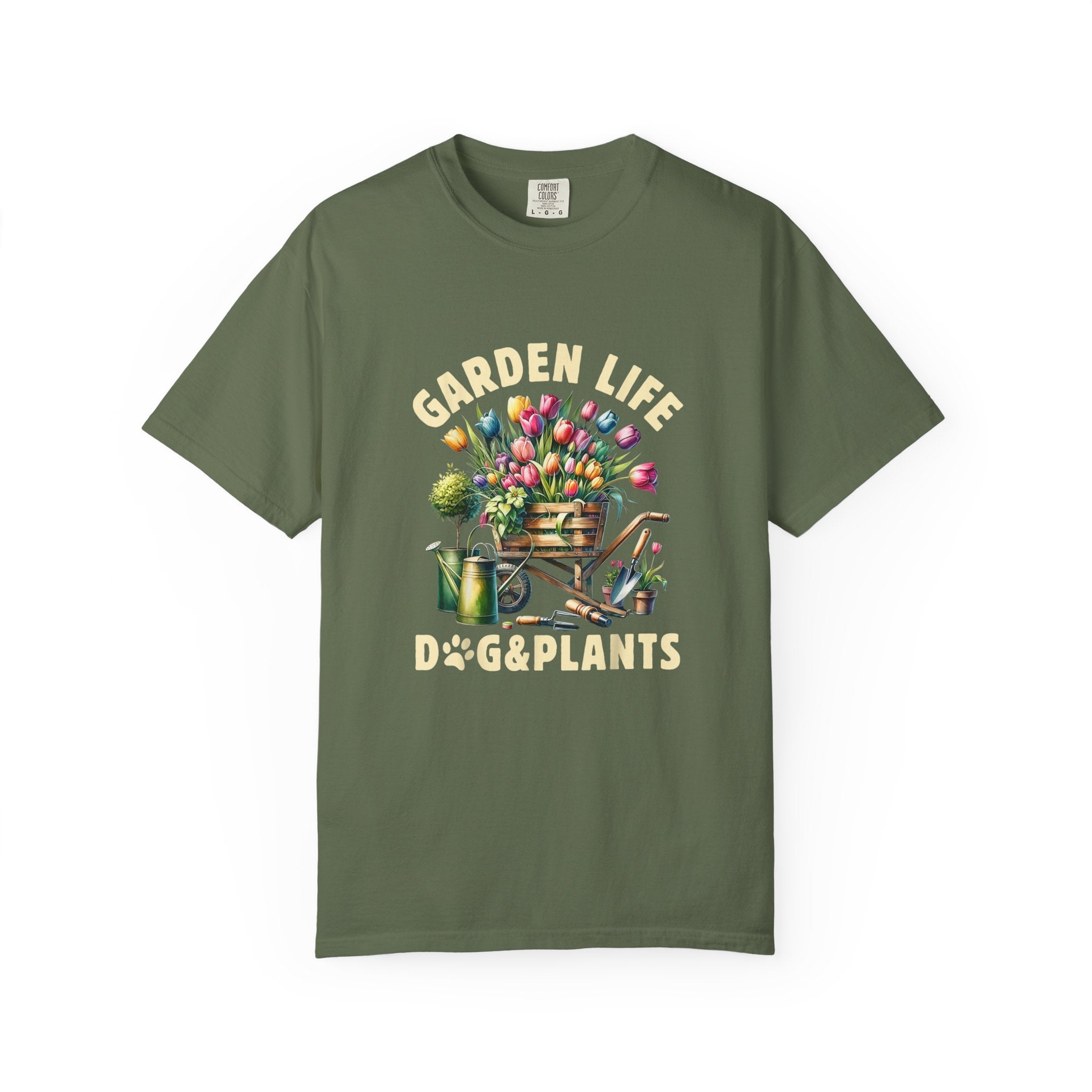 Garden Life Dog & Plants T-shirt