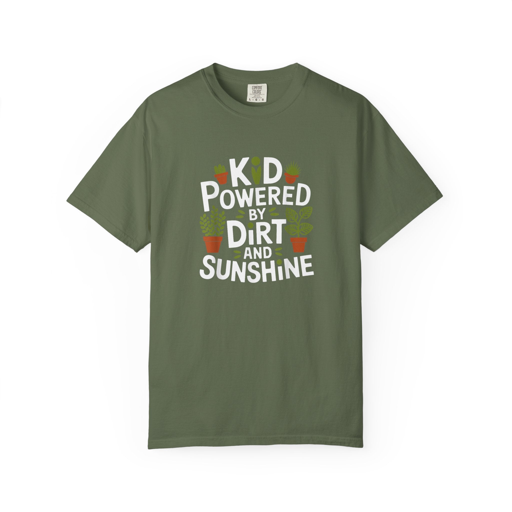 Kid Powered By Dirt & Sunshine T-shirt