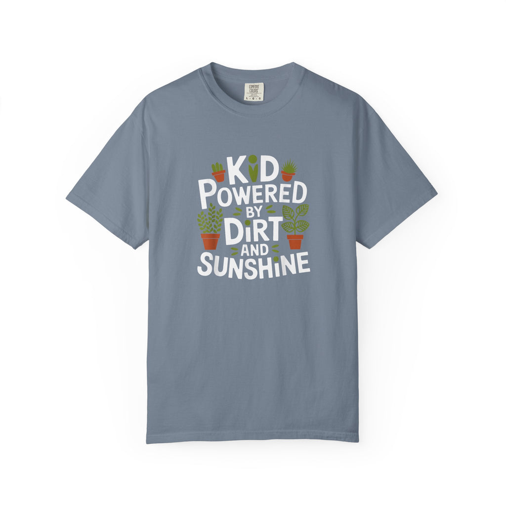 Kid Powered By Dirt & Sunshine T-shirt