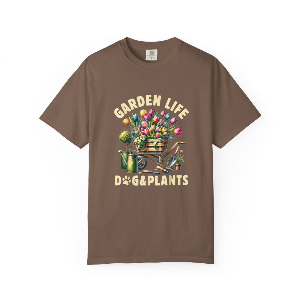 Garden Life Dog & Plants T-shirt