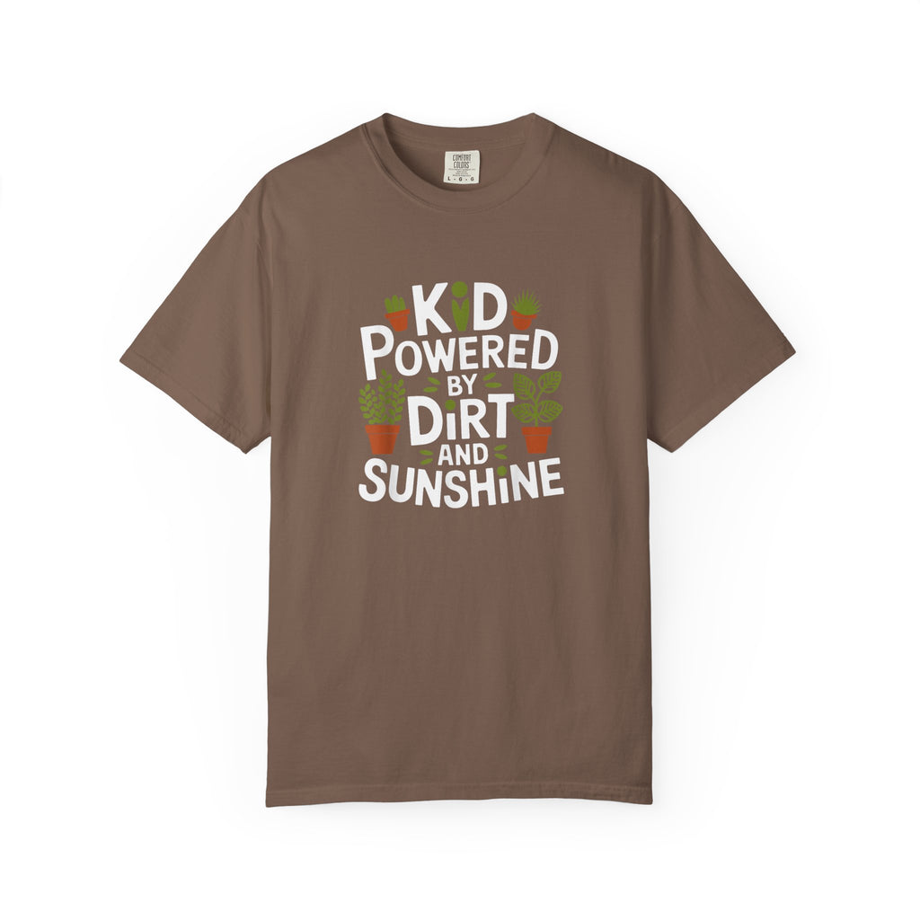 Kid Powered By Dirt & Sunshine T-shirt