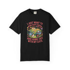 Work in My Garden Chill with My Cats T-shirt