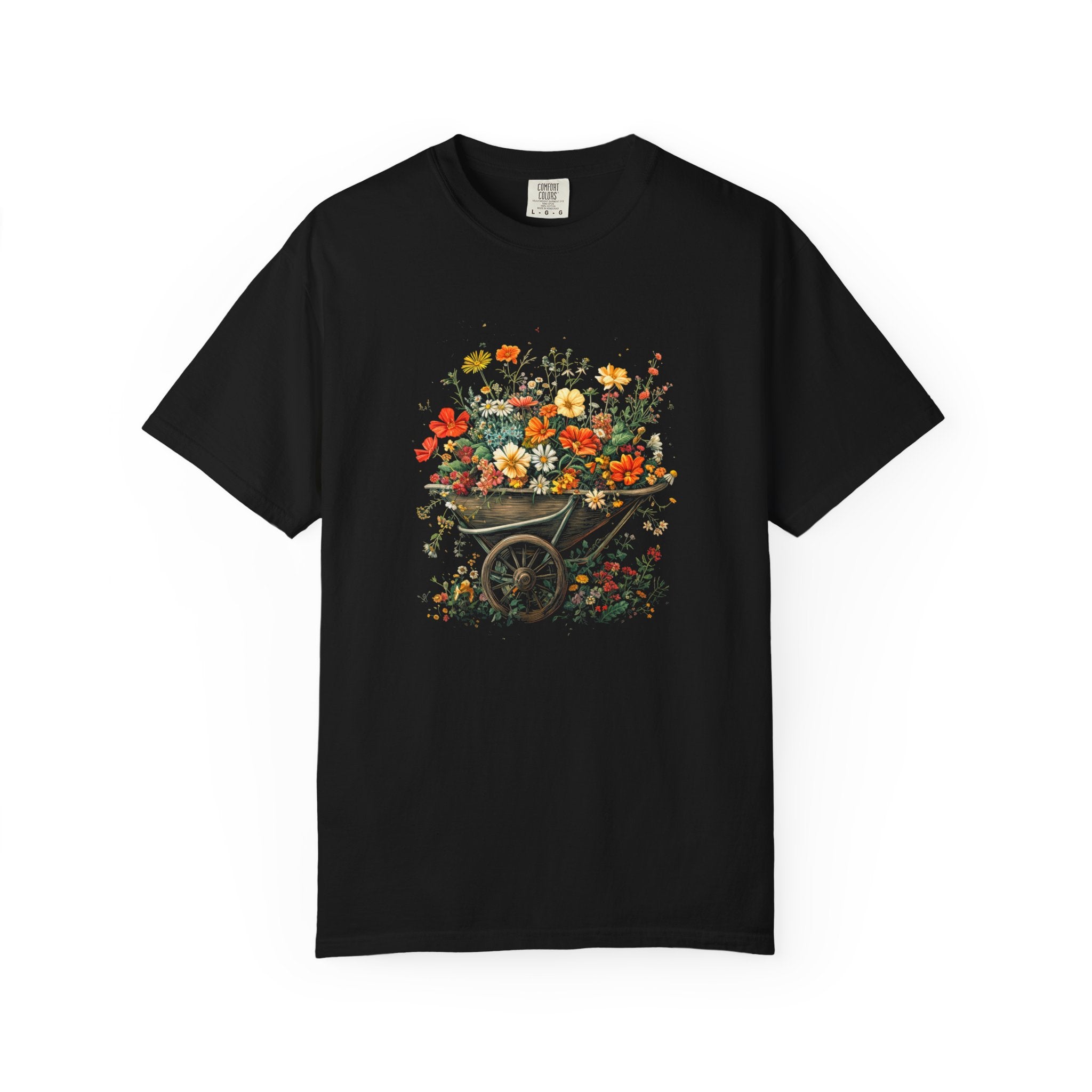 Flowers Carriage T-shirt
