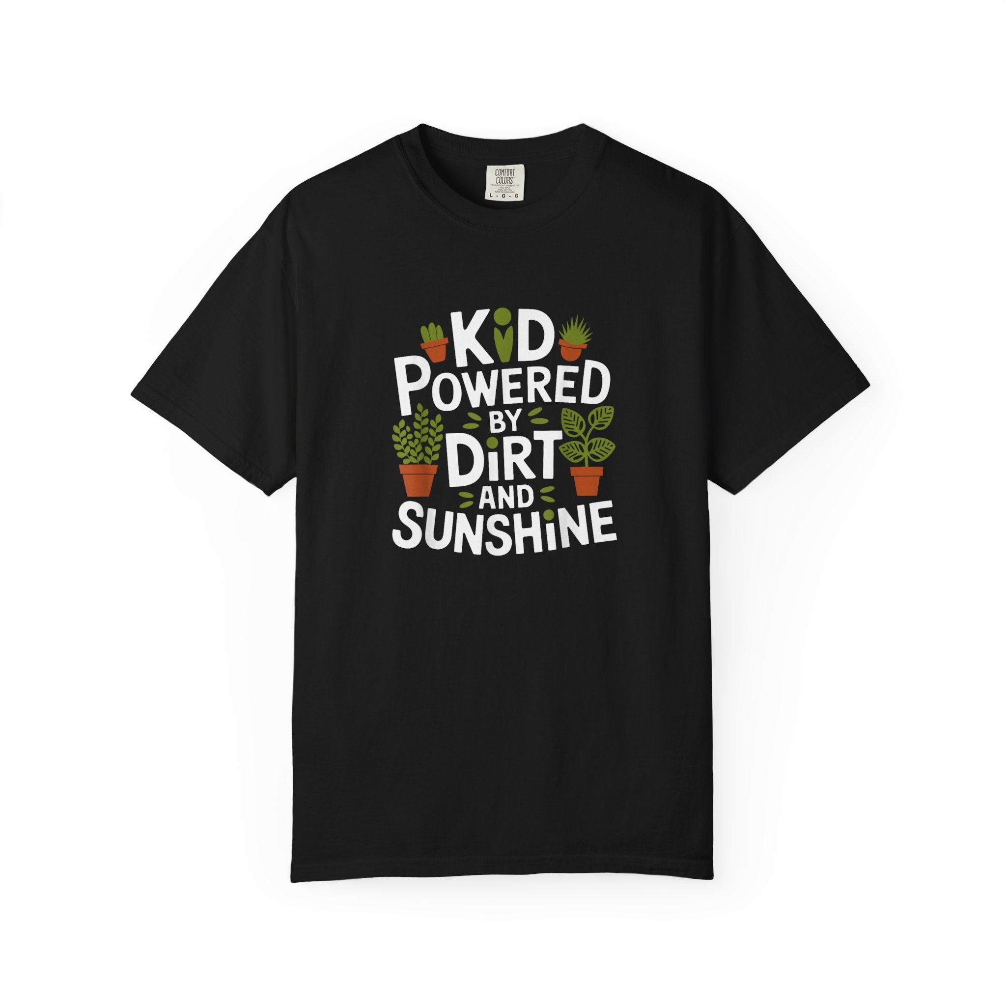 Kid Powered By Dirt & Sunshine T-shirt