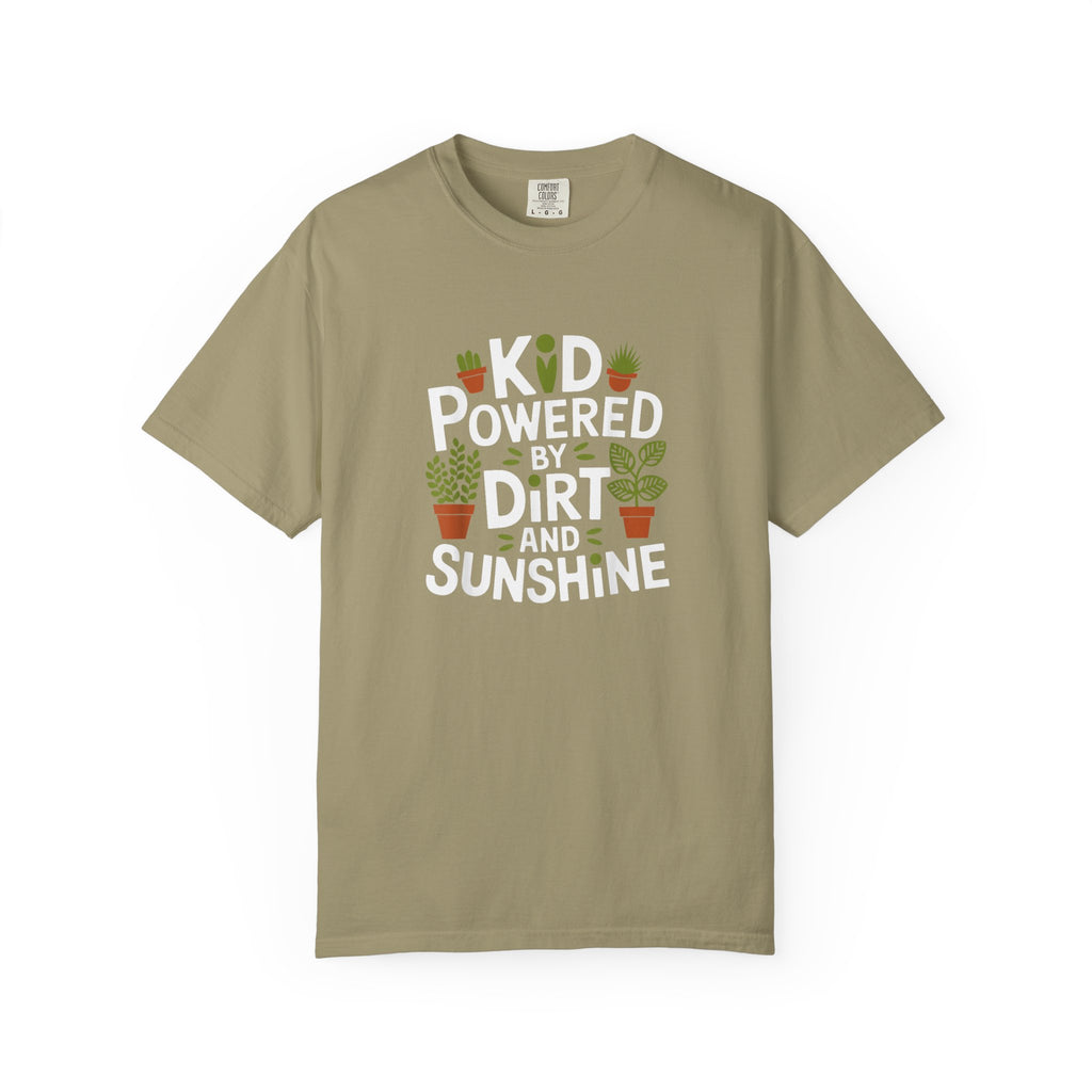 Kid Powered By Dirt & Sunshine T-shirt