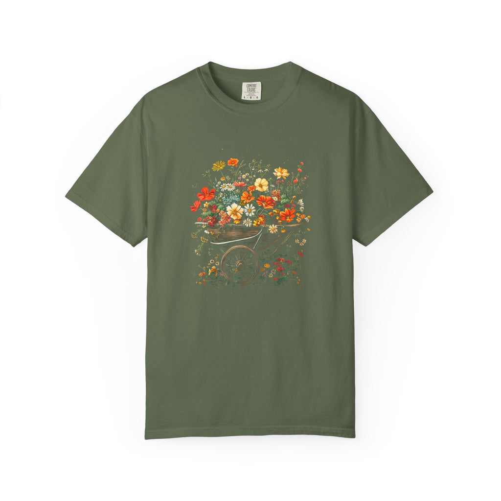 Flowers Carriage T-shirt