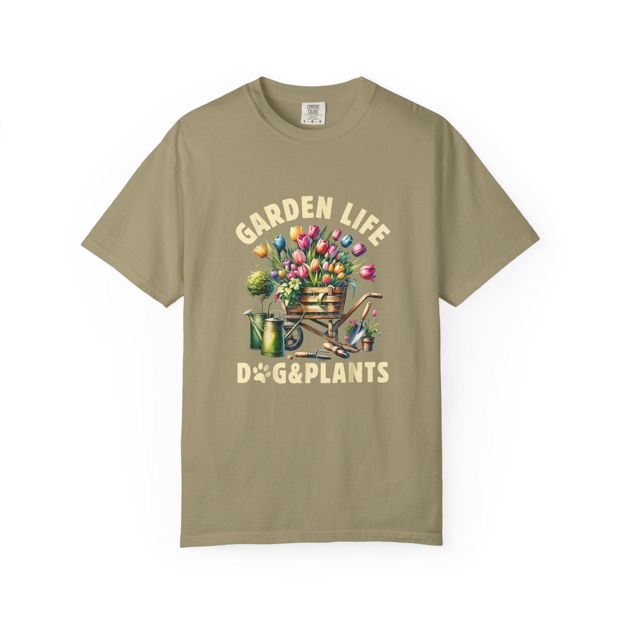 Garden Life Dog & Plants T-shirt