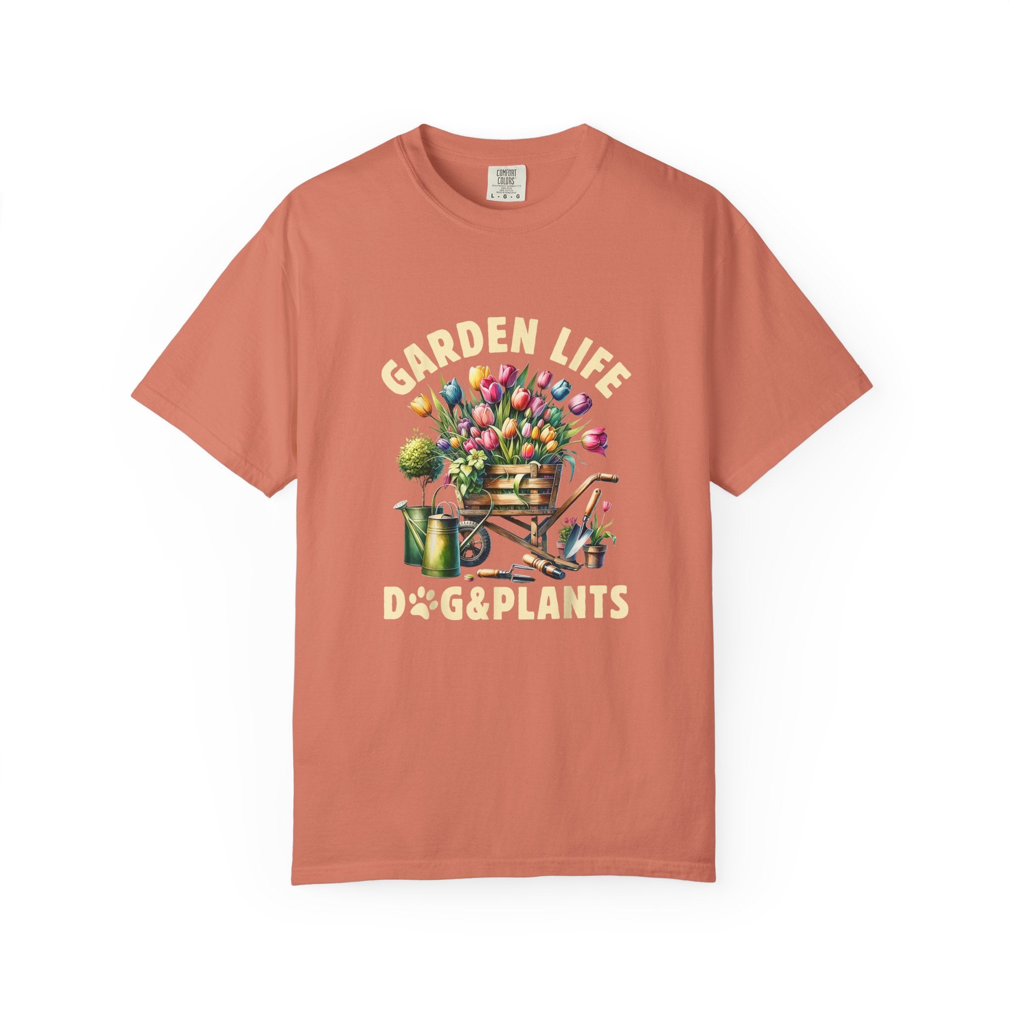 Garden Life Dog & Plants T-shirt