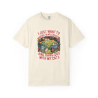 Work in My Garden Chill with My Cats T-shirt
