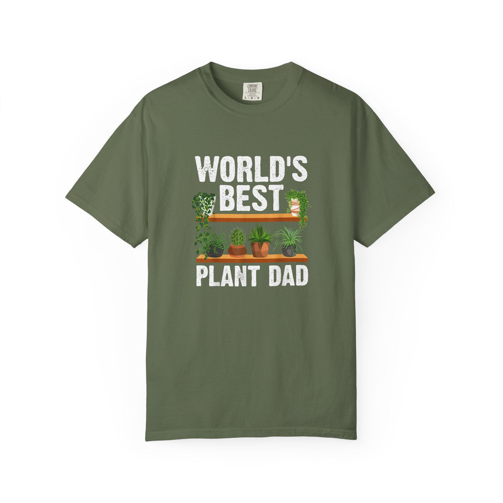 World's Best Plant Dad T-shirt