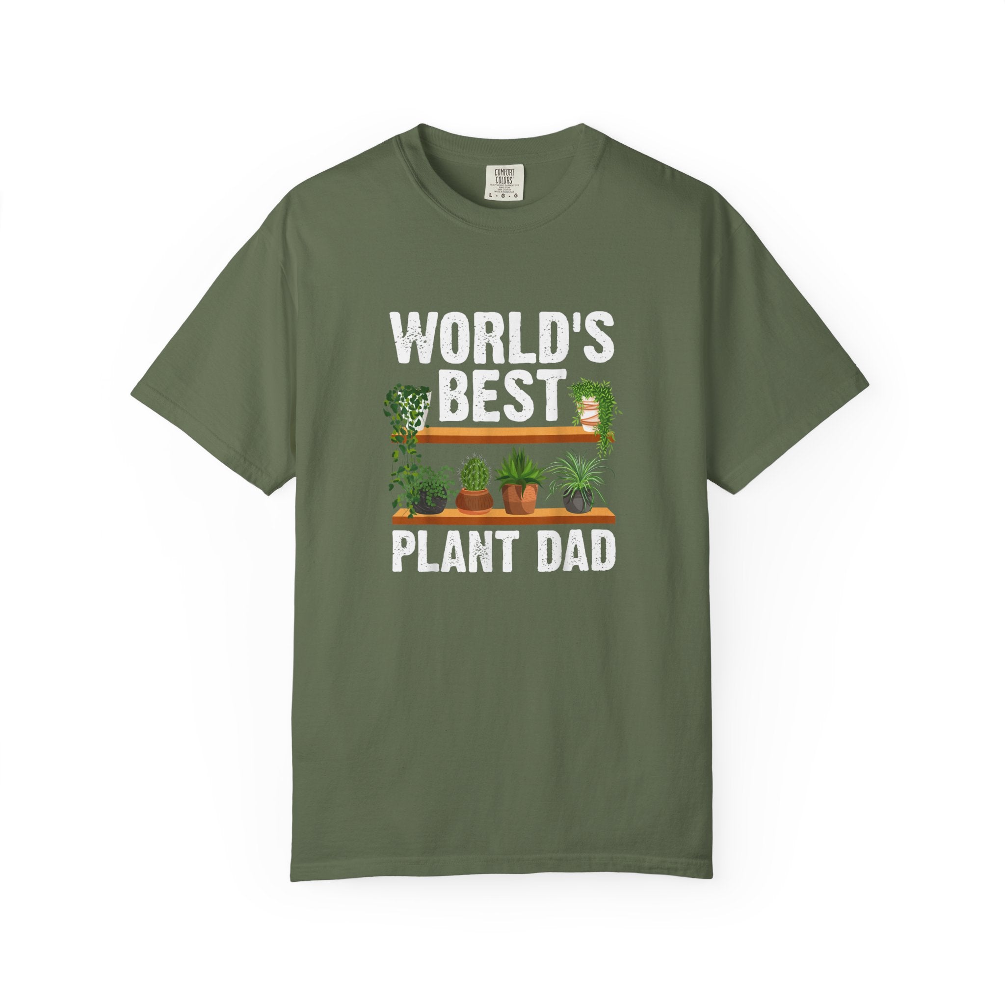 World's Best Plant Dad T-shirt