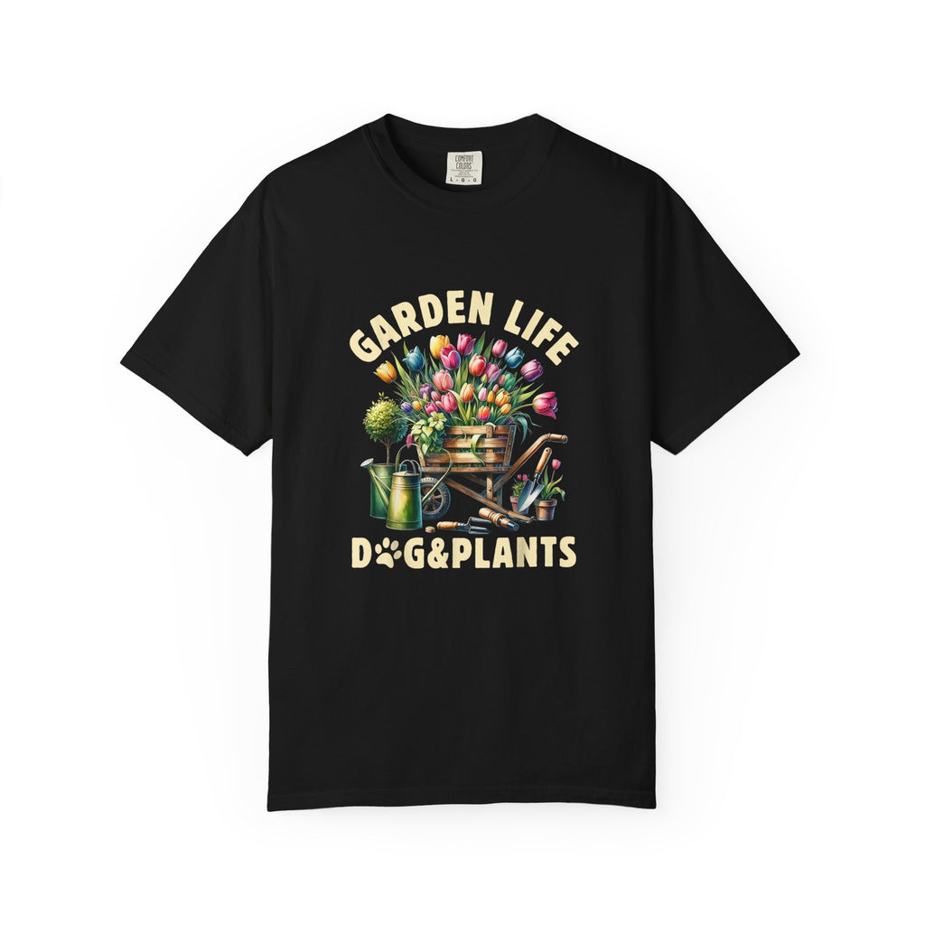 Garden Life Dog & Plants T-shirt